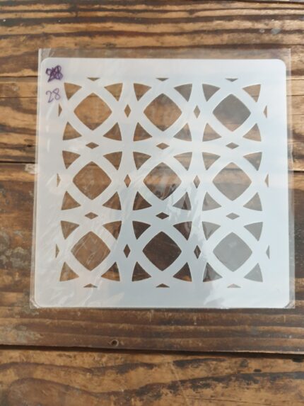 1 pcs Floral Pattern Decoration icing Stencils Style 45