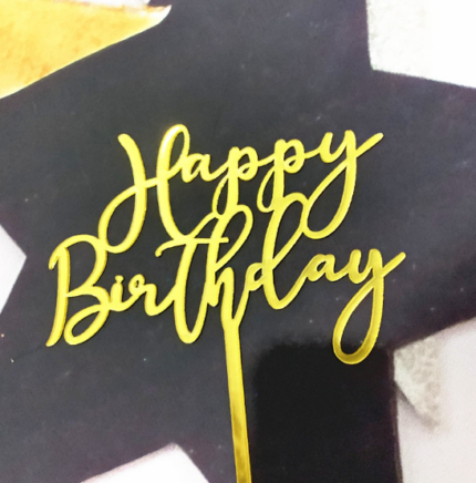 Acrylic Cake Toppers