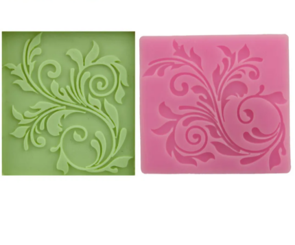 Floral texture Fondant mould