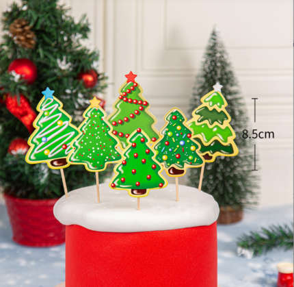6 pcs Christmas tree topper set