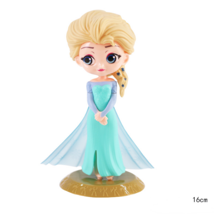1 pcs Princess Elsa Doll Cake Topper