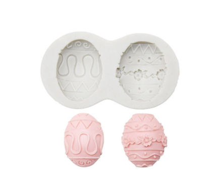 Easter Egg Silicone Foundant Moulds