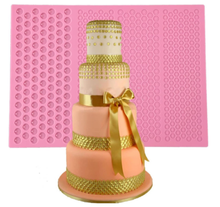 Silicone Sequins Lace Mat