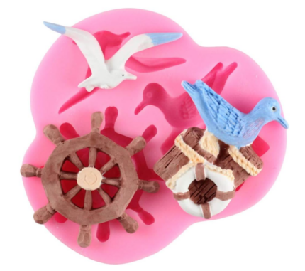Boat Anchor Seagull silicone mould