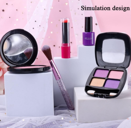 5 pcs Realistic makeup theme cake toy topper set