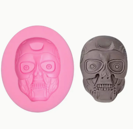 Terminator face silicone mould