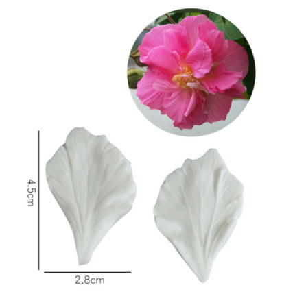 Hibiscus Flower petal veiner Mould