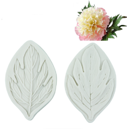 Peony Flower Leaf veiner style 3