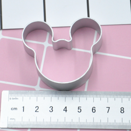 Micky and Minny Mouse Aluminum Fondant Cutter