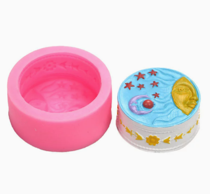 Moon sun star theme Silicone mould