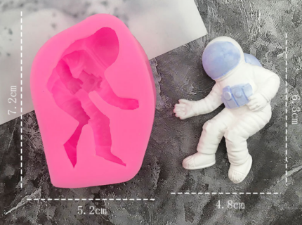Astronaut Silicone mould Style 3