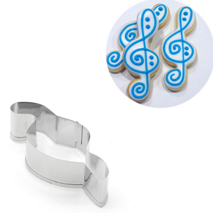 Musical Note Stainless Steel Cutter style 1