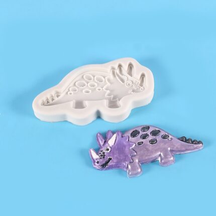 Cute Dinosaur silicone mould style 11