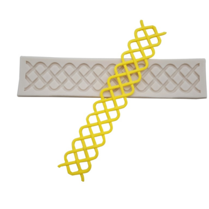 Rope Knot Twist Jali Border mould