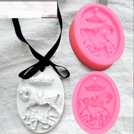 Carousel Horse Merry-Go-Round Silicone Mould