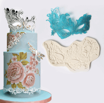 Masquerade Eye Mask Silicone Mould