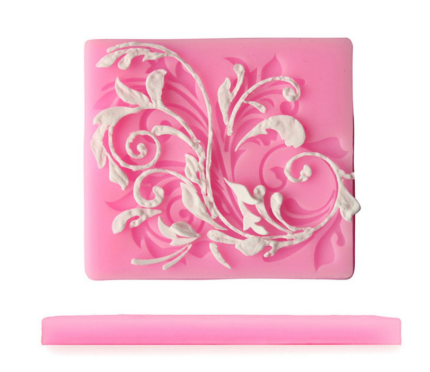 Flower Vine Silicone Lace Mat