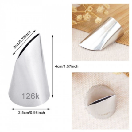 Petal Icing Nozzle – No. 126k